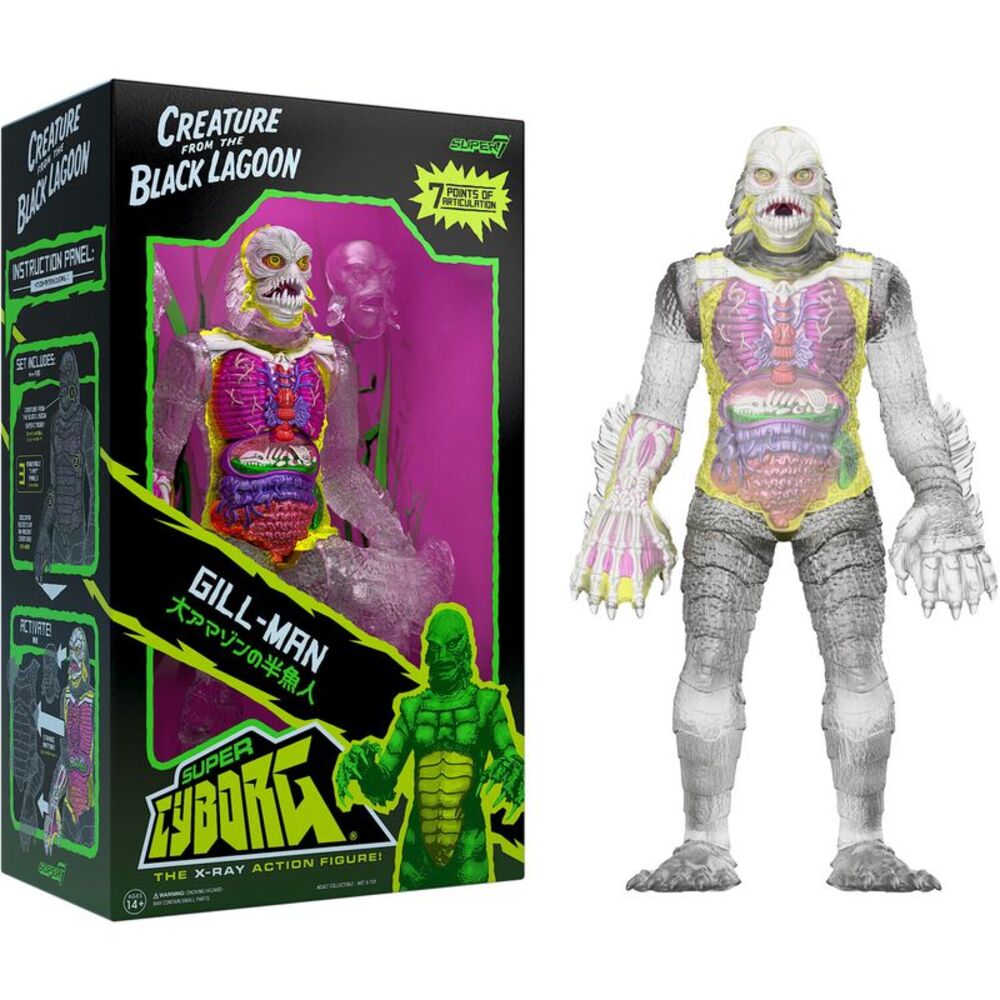 Super7 - Universal Monsters - Super Cyborg - Creature From The Black Lagoon
